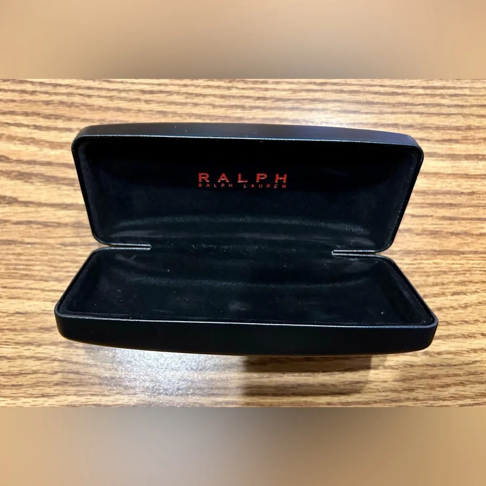 Ralph Lauren black glasses case